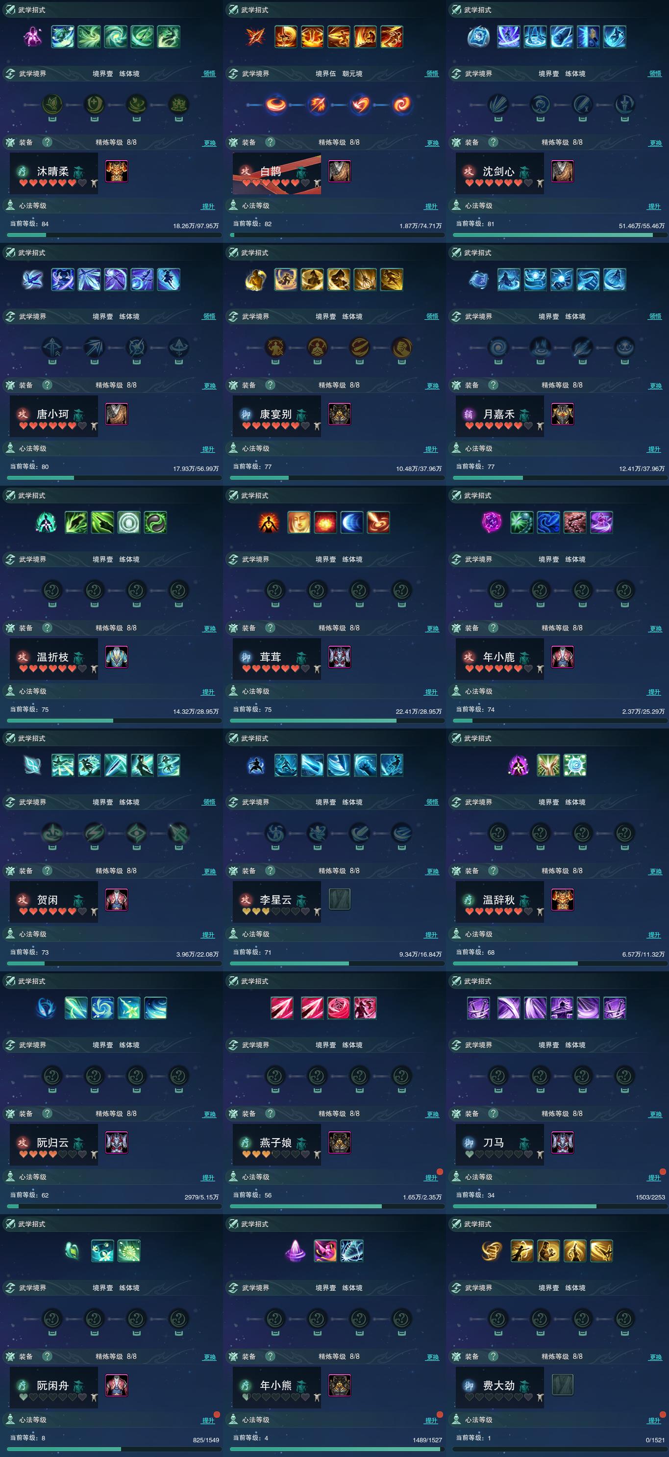 魔力宝贝等级经验表